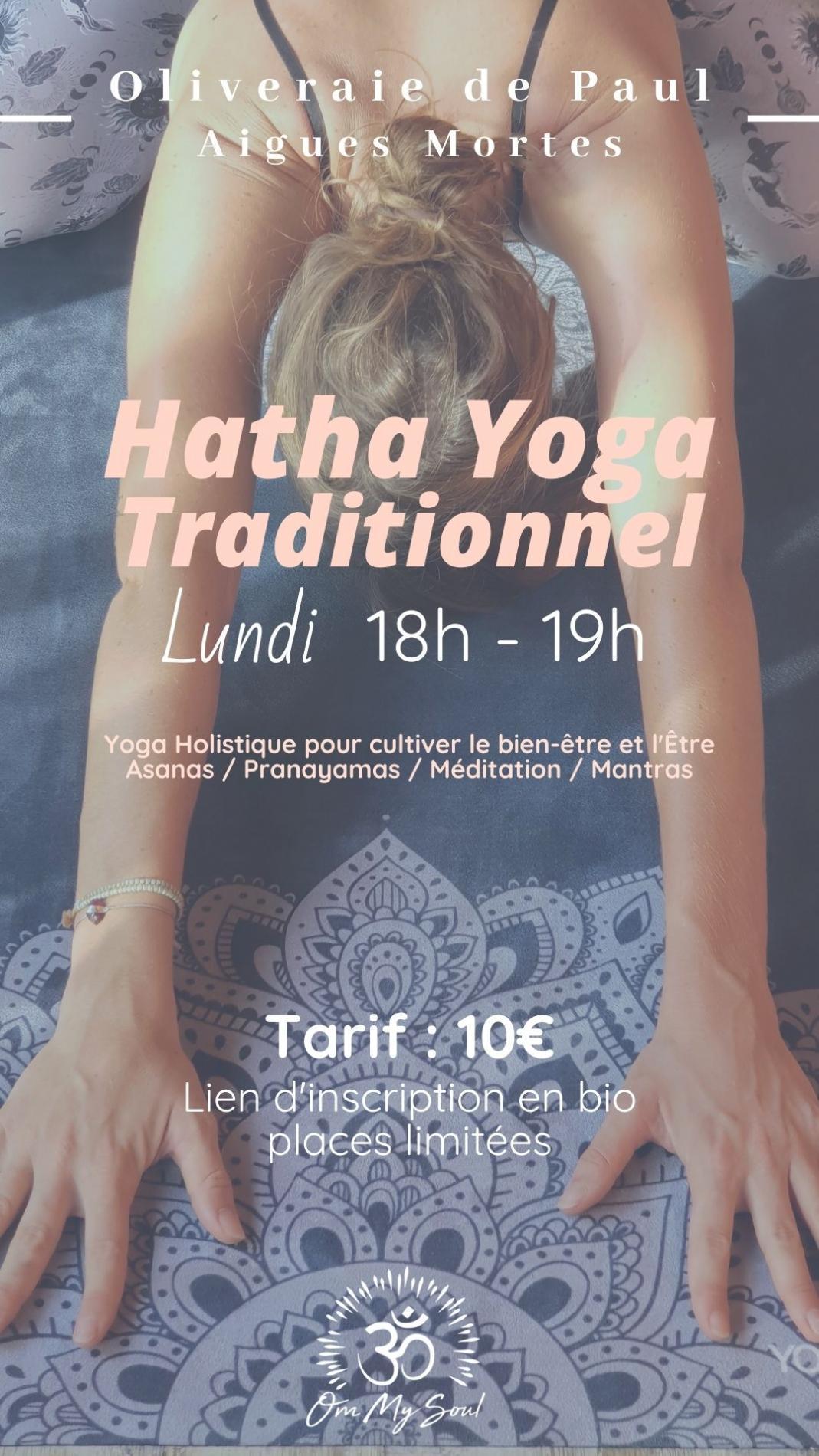 Hatha Yoga traditionnel avec Axelle